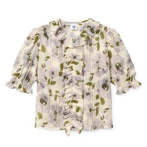 Cabi Printed Cherish Top - Size L